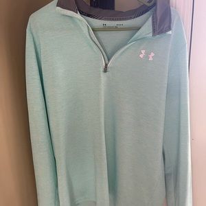 brand new quarter zip under armor jacket